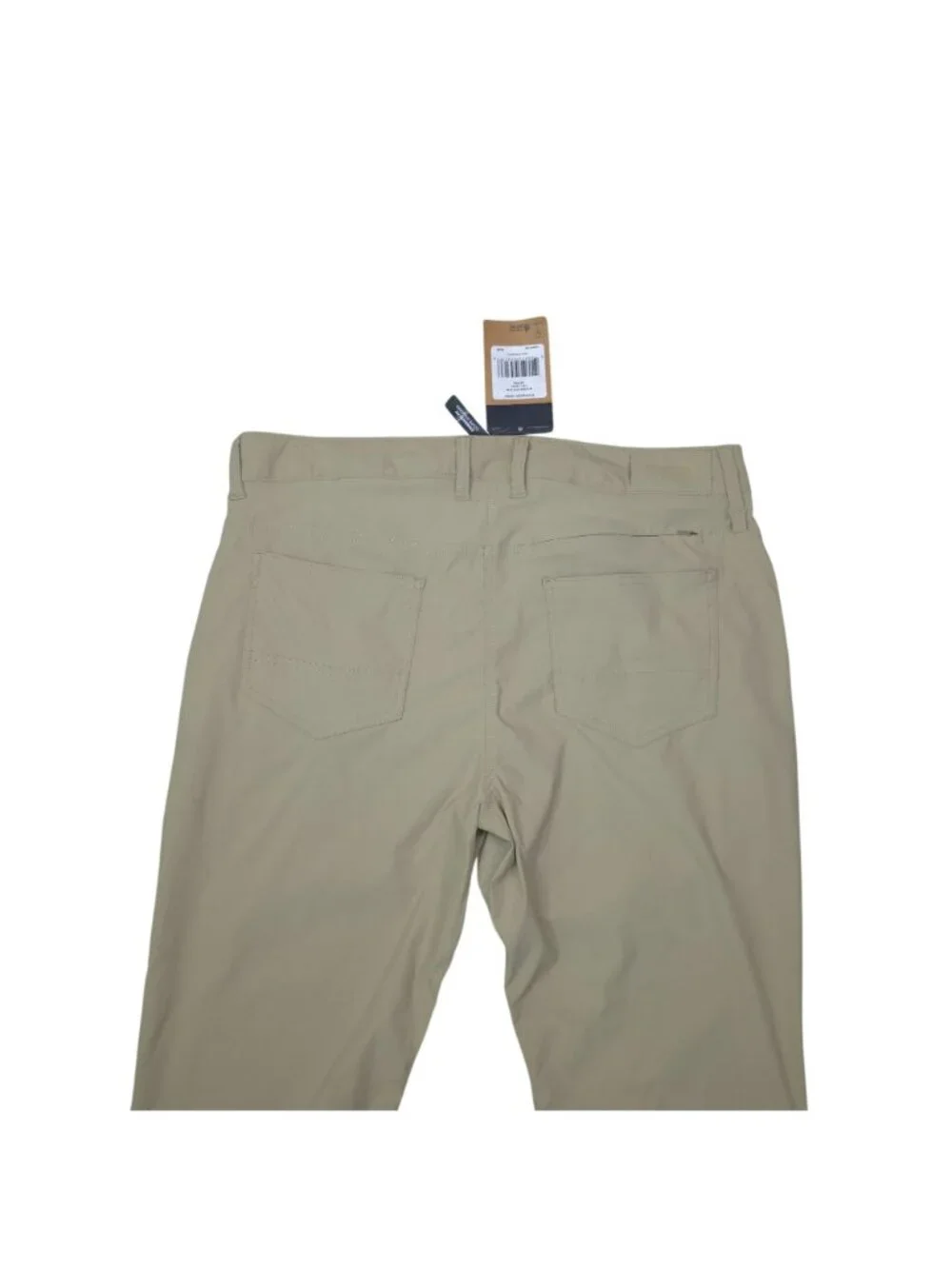 The North Face Sprag Slim Fit Beige Twill Pants With FlashDry Technology Size 38